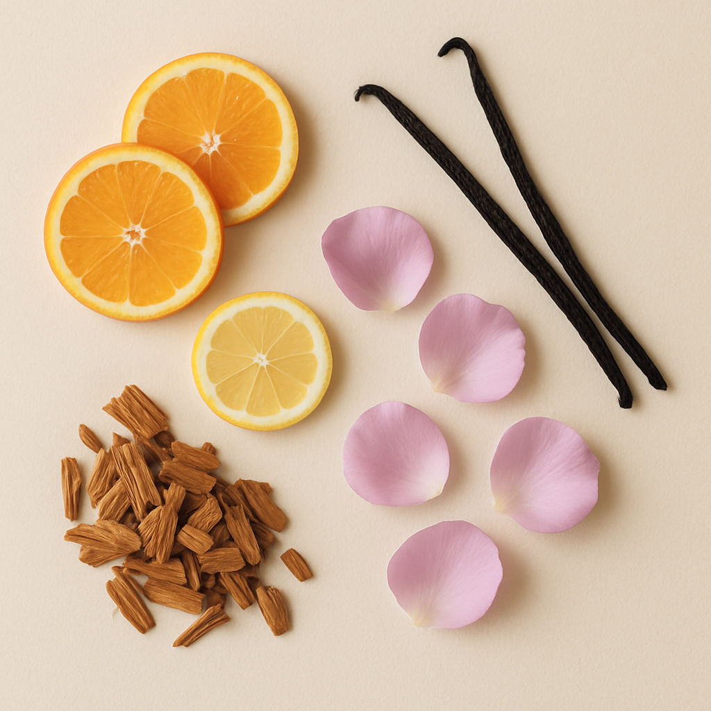 Citrus and fresh fragrance ingredients